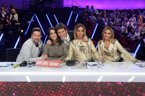 El jurado de 'Tu cara me suena 6' en la gala 10