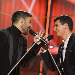 Agoney y Alfred en la gala 6 de 'OT 2017'