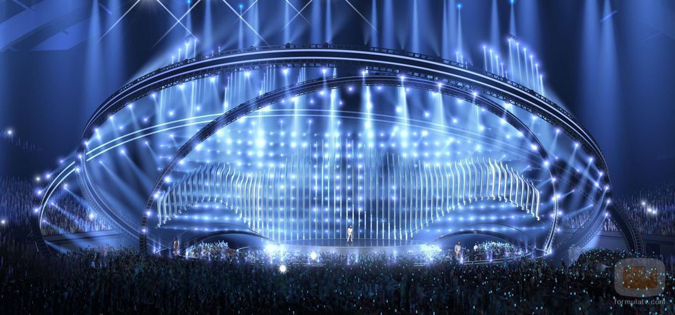 Primeros bocetos del escenario de Eurovisión 2018