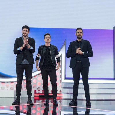 Los nominados de la Gala 7 junto a Roberto Leal en 'OT 2017'