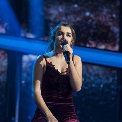 Amaia en su halagada actuación de la Gala 7 de 'OT 2017'