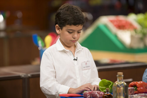 Juan Antonio, uno de los concursantes de 'MasterChef Junior 5'