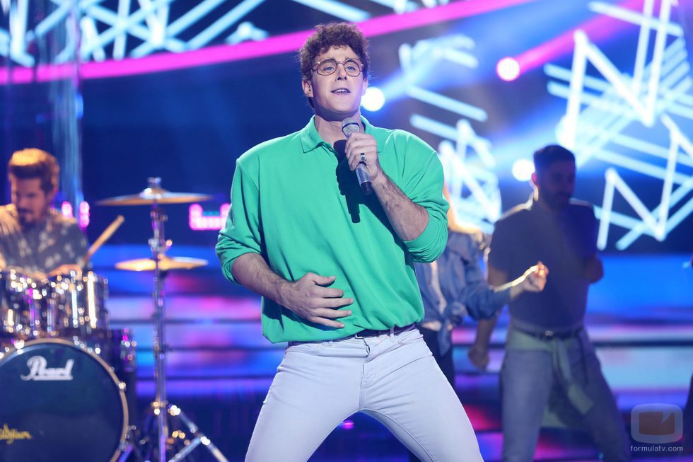 David Amor es Baltimora en la gala 11 de 'Tu cara me suena'