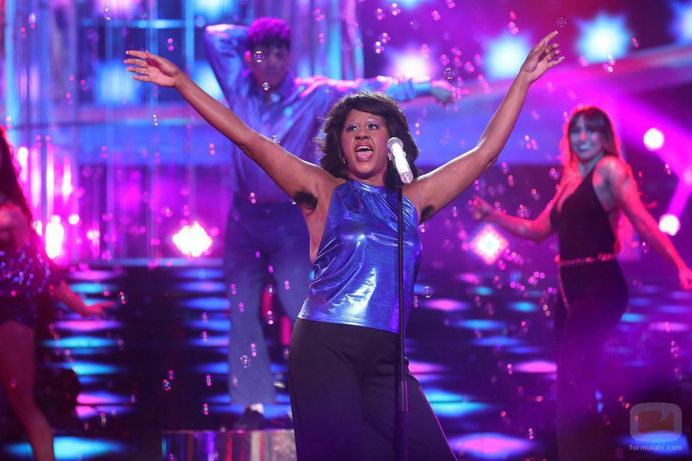 La terremoto de Alcorcón es Anita Ward en la gala 11 de 'Tu cara me suena'