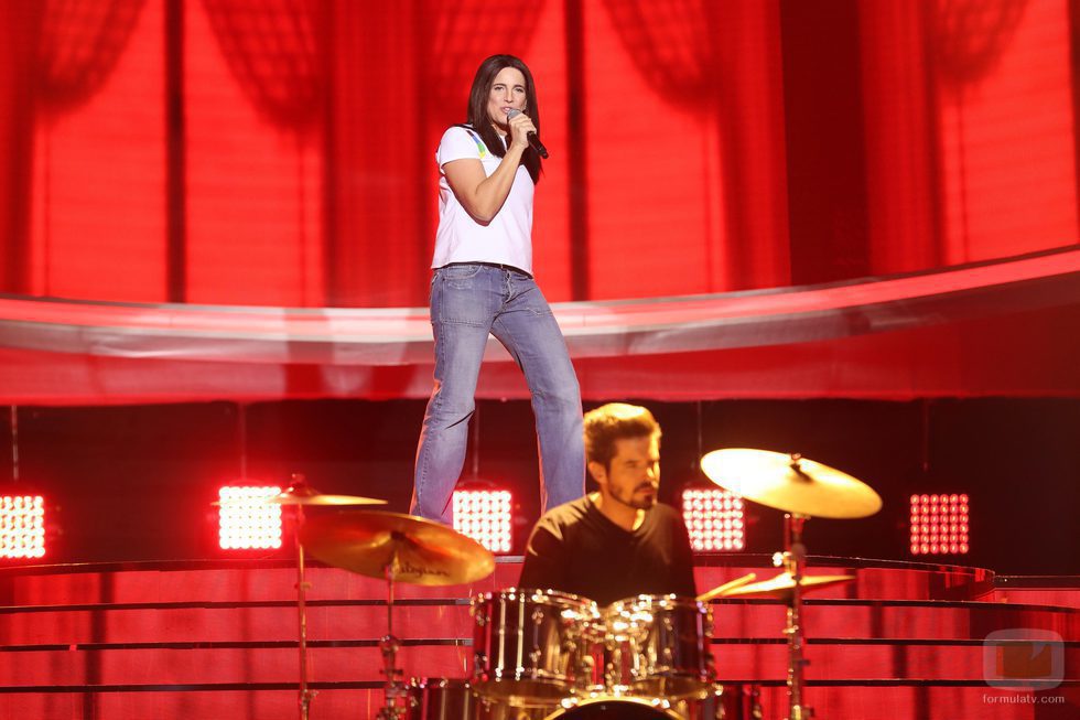 Lucía Jiménez es Texas en la gala 11 de 'Tu cara me suena'