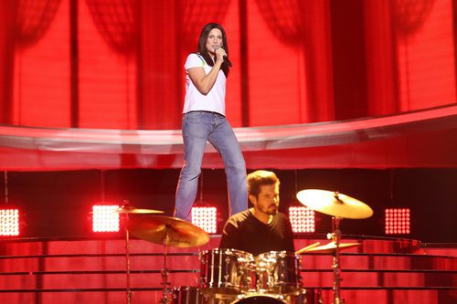 Lucía Jiménez es Texas en la gala 11 de 'Tu cara me suena'