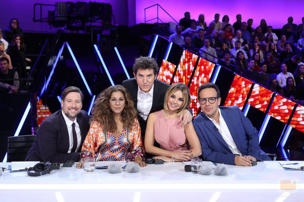 El jurado de 'Tu cara me suena' en su gala 11