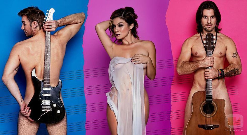 Àlex, Geno y Javián, de Fórmula Abierta, posan desnudos en la revista Primera Línea