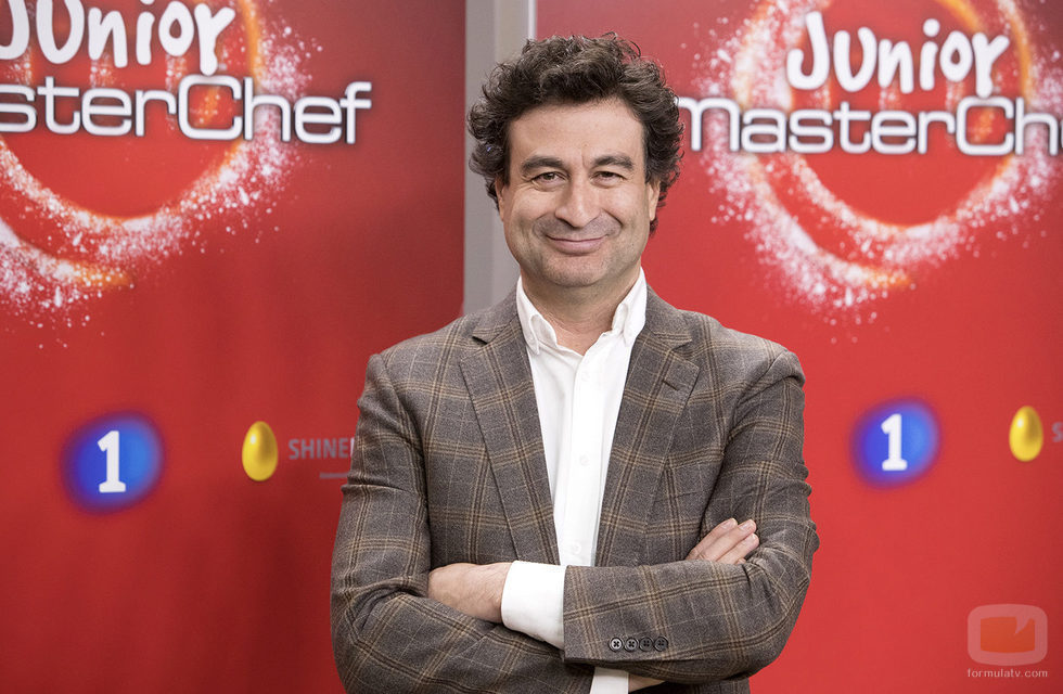 Pepe Rodríguez en la presentación de 'MasterChef Junior 5'