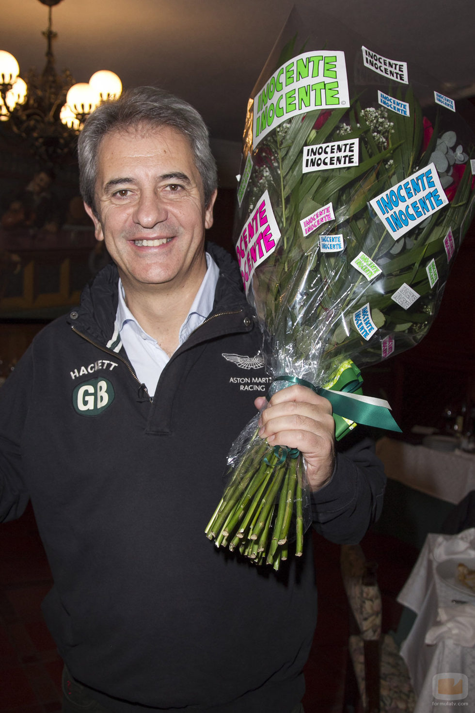 Manolo Lama en la gala 'Inocente, Inocente' 2017 en TVE