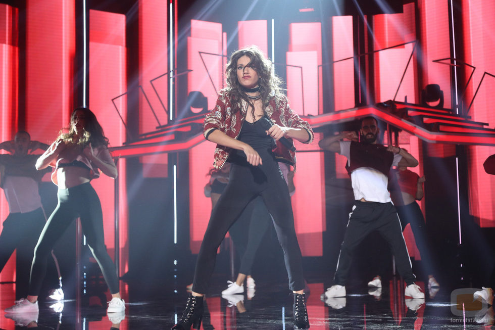 Ana Guerra canta "Sax" en la Gala 8 de 'OT 2017'