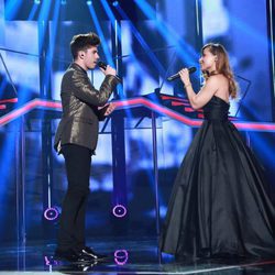 Roi y Vero interpretan "I Finally Found Someone" en la gala especial de Navidad de 'OT 2017'