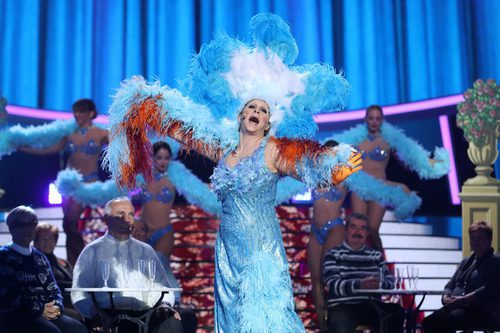 La Terremoto de Alcorcón interpreta "Yo soy la vedette" en la duodécima gala de 'Tu cara me suena'