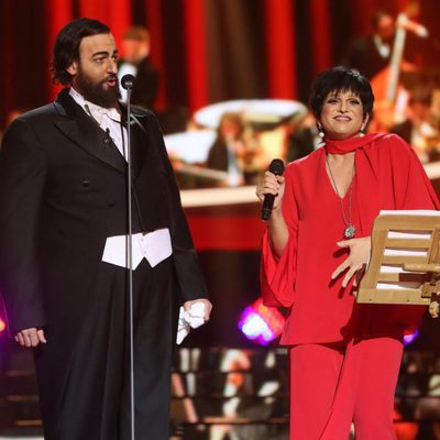 Lucía Jiménez y Edu Soto interpretan "New York, New York" en la duodécima gala de 'Tu cara me suena'