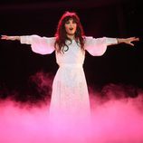 Soraya interpretando "Wuthering heights" en la duodécima gala de 'Tu cara me suena'