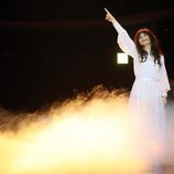 Soraya imita a Kate Bush en la duodécima gala de 'Tu cara me suena'