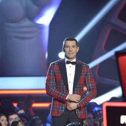 Jesús Vázquez en la final de 'La Voz 5'