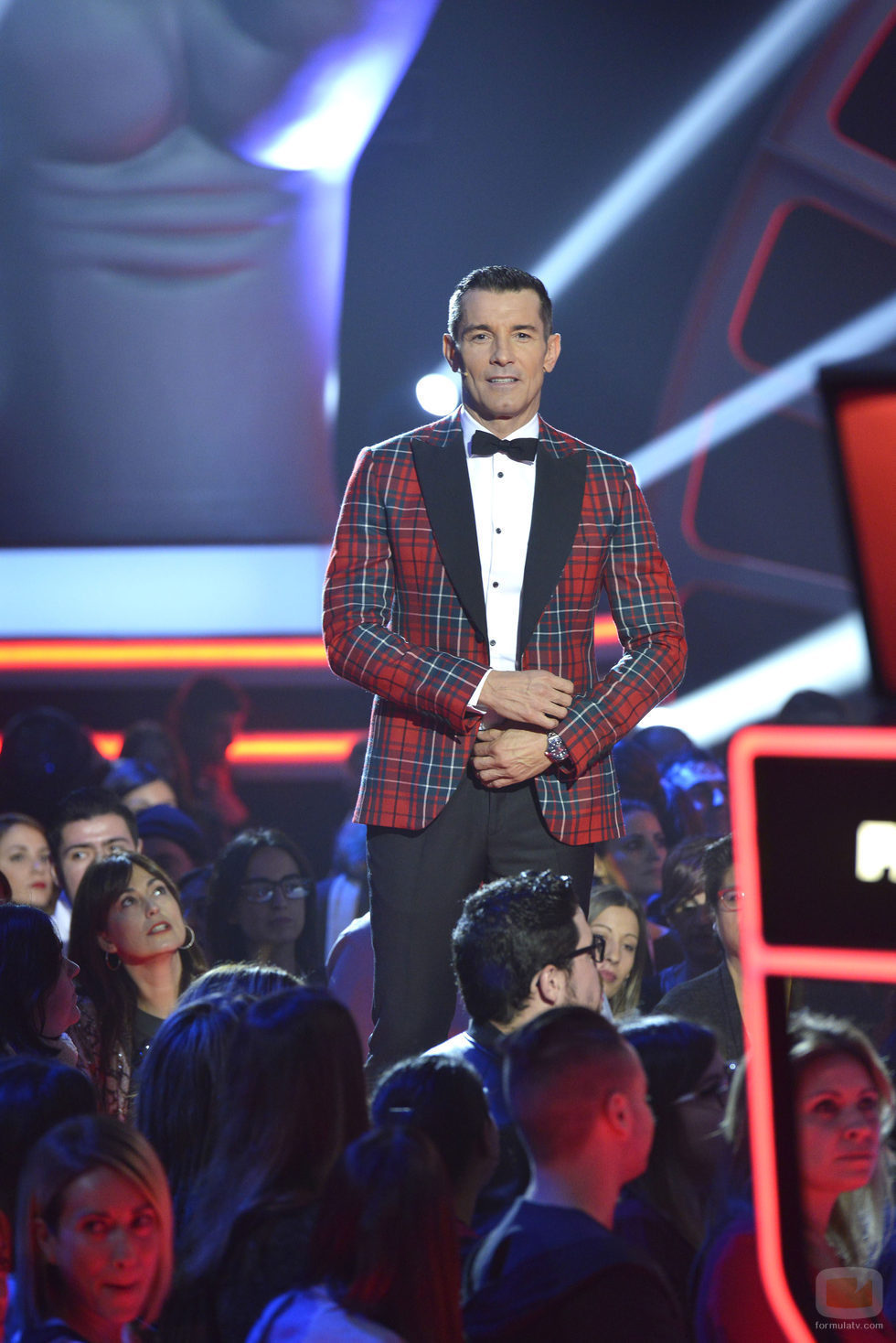 Jesús Vázquez en la final de 'La Voz 5'
