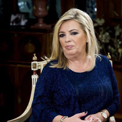 Carmen Borrego en la presentación de la tercera temporada de 'Las Campos'
