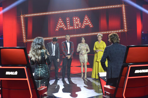 Gabriele y Alba esperando a conocer el nombre del ganador de 'La Voz 5'