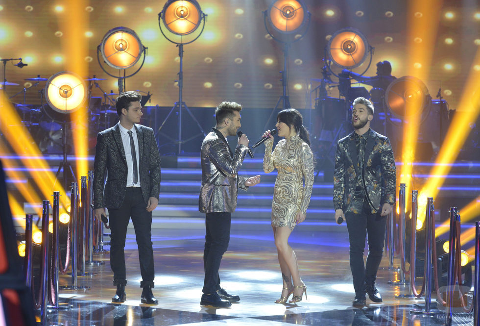 Los finalistas de 'La Voz 5' cantando juntos