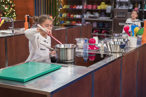 Mara en el tercer programa de 'Masterchef Junior 5'