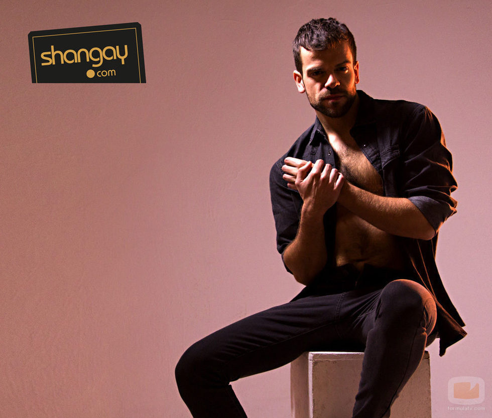 Ricky Merino ('OT 2017') muestra sus dotes como modelo en Shangay