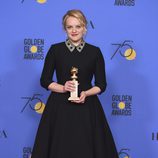 Elisabeth Moss, ganadora del Globo de Oro 2018 a Mejor actriz de drama