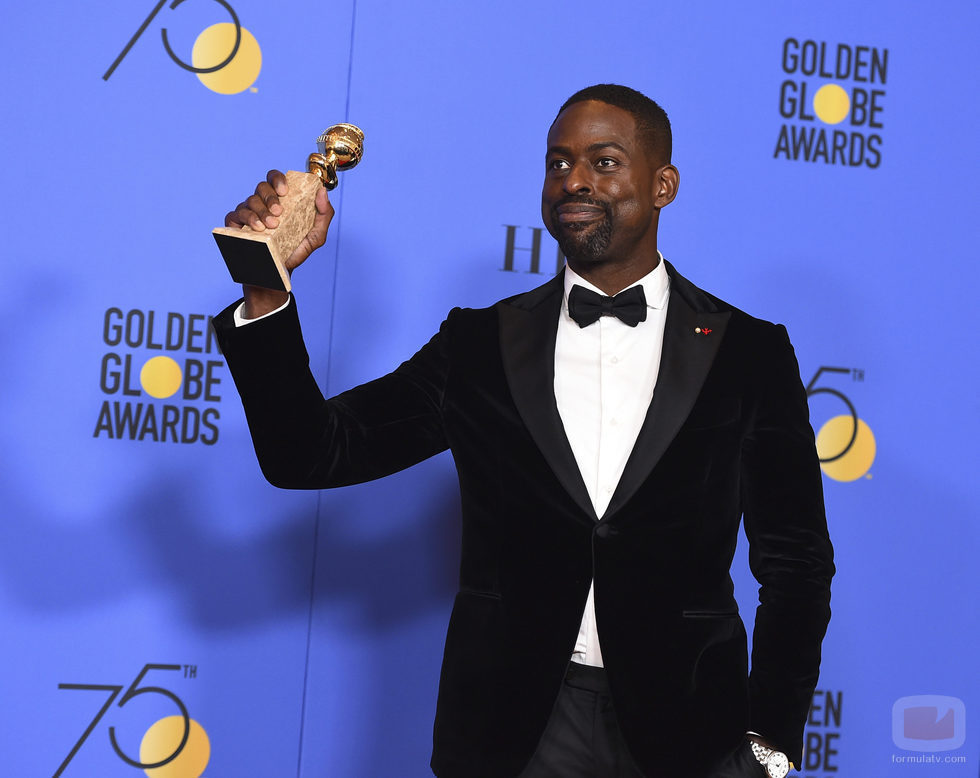 Sterling K. Brown, ganador del Globo de Oro 2018 a Mejor actor de drama