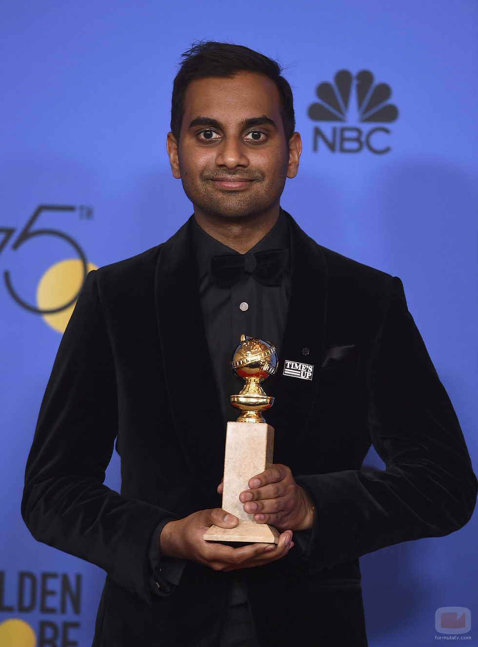 Aziz Ansari, ganador del Globo de Oro 2018 a Mejor actor de comedia