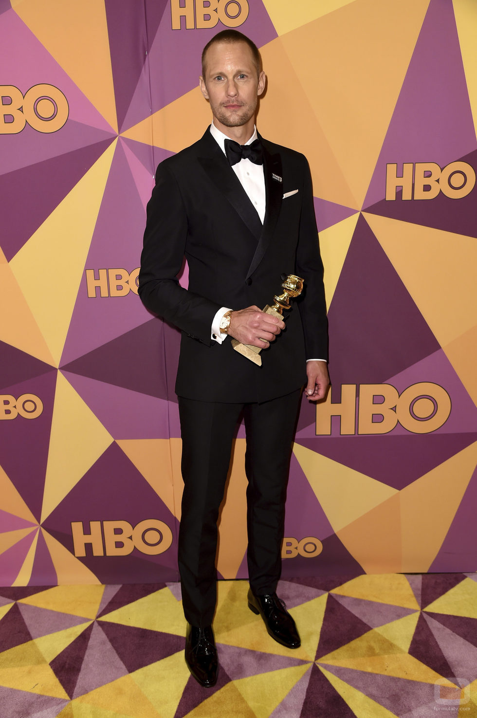 Alexander Skarsgard, ganador del Globo de Oro 2018 a Mejor actor secundario