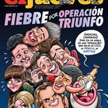 Los concursantes de 'OT 2017' protagonizan junto a Mariano Rajoy la portada de El Jueves