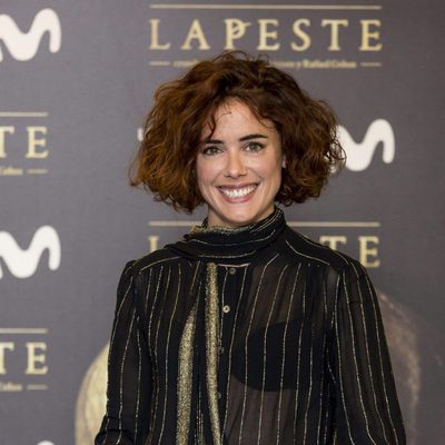 Patricia López Arnaiz en la presentación de 'La peste'