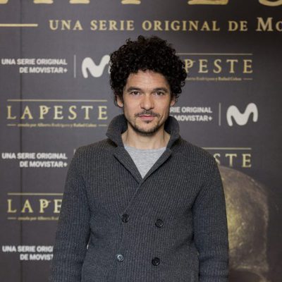 Pablo Molinero en la presentación de 'La peste'