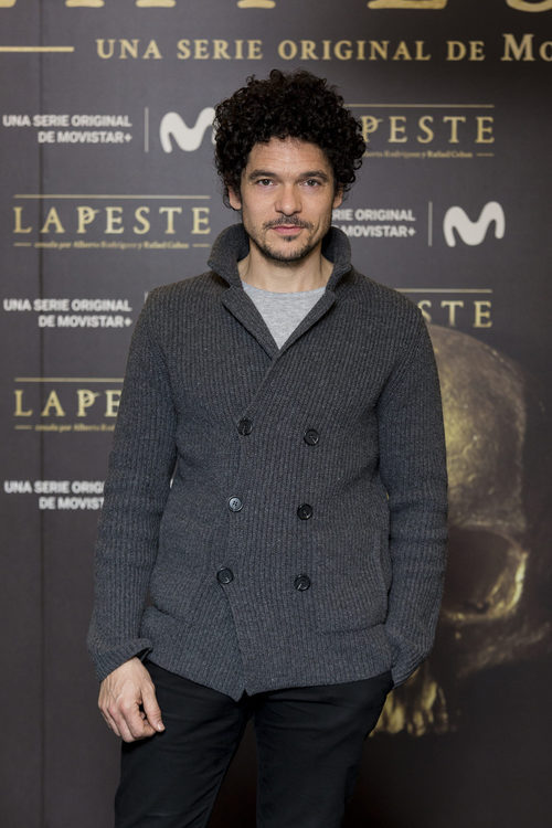 Pablo Molinero en la presentación de 'La peste'