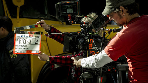 Cámaras en el rodaje de la tercera temporada de 'Vis a vis'