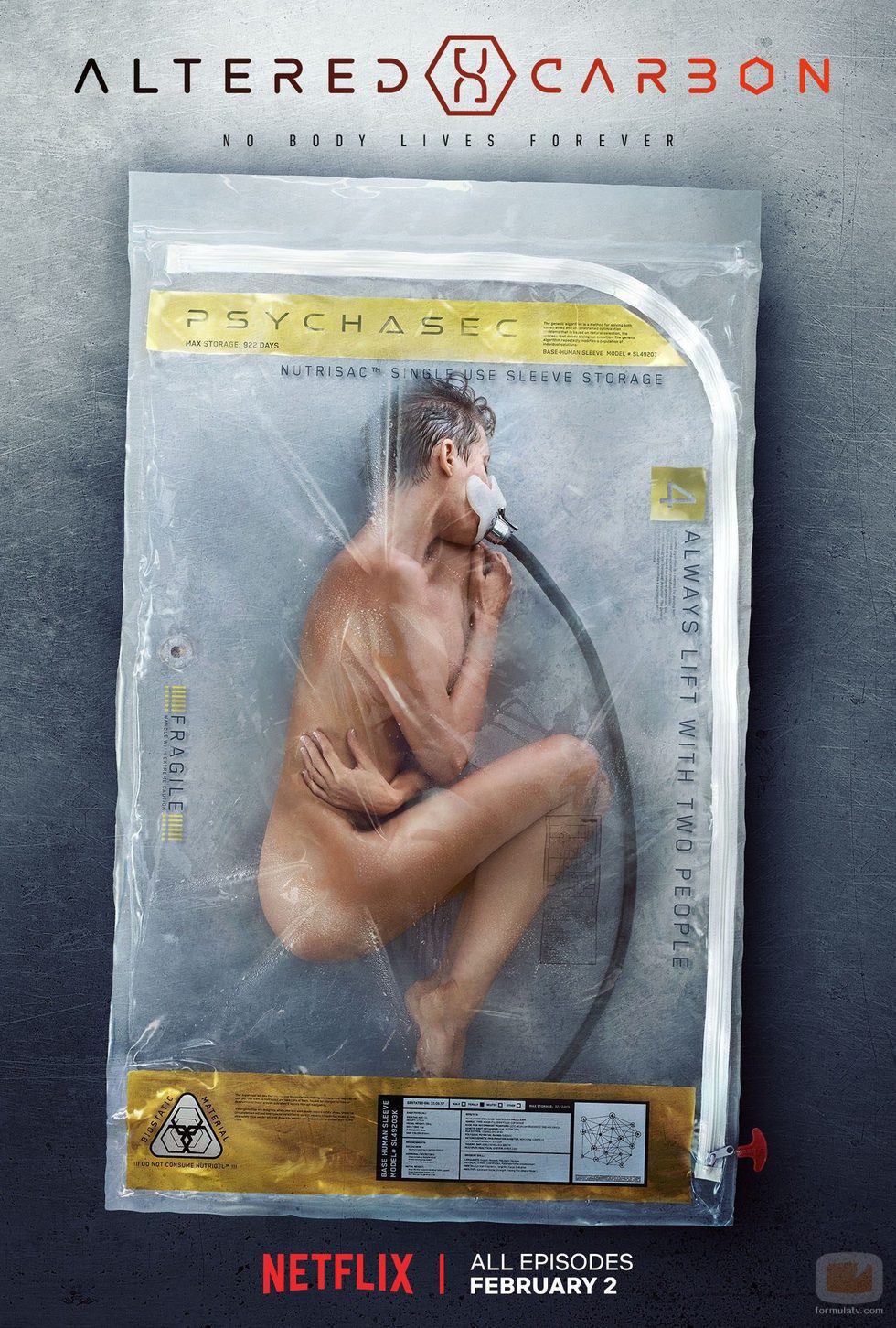 Póster de la serie 'Altered Carbon'