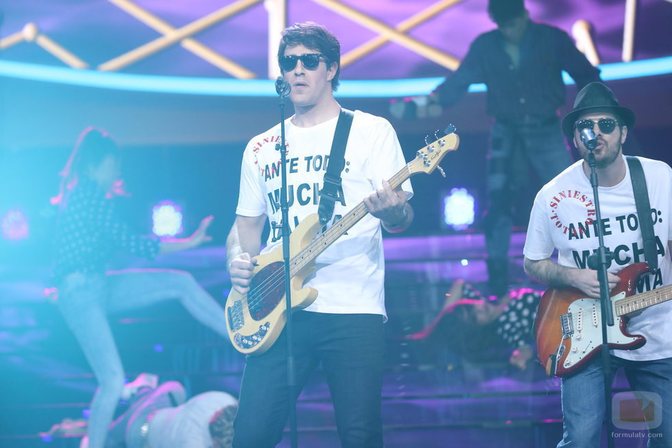 David Amor es Siniestro Total en la gala 13 de 'Tu cara me suena'