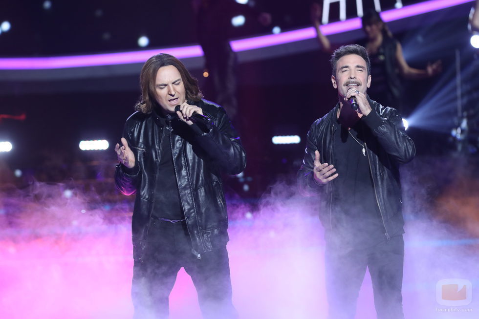 Raúl Pérez interpreta a Jordi Sánchez de OBK en la gala 13 de 'Tu cara me suena'