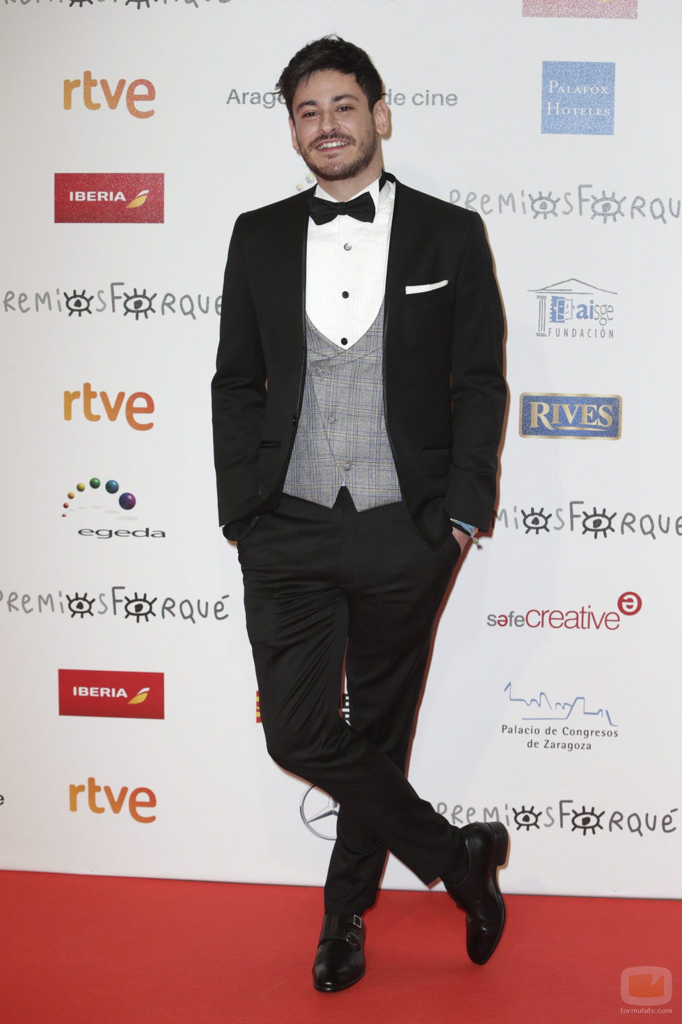 Cepeda ('OT 2017') en los Premios Forqué 2018