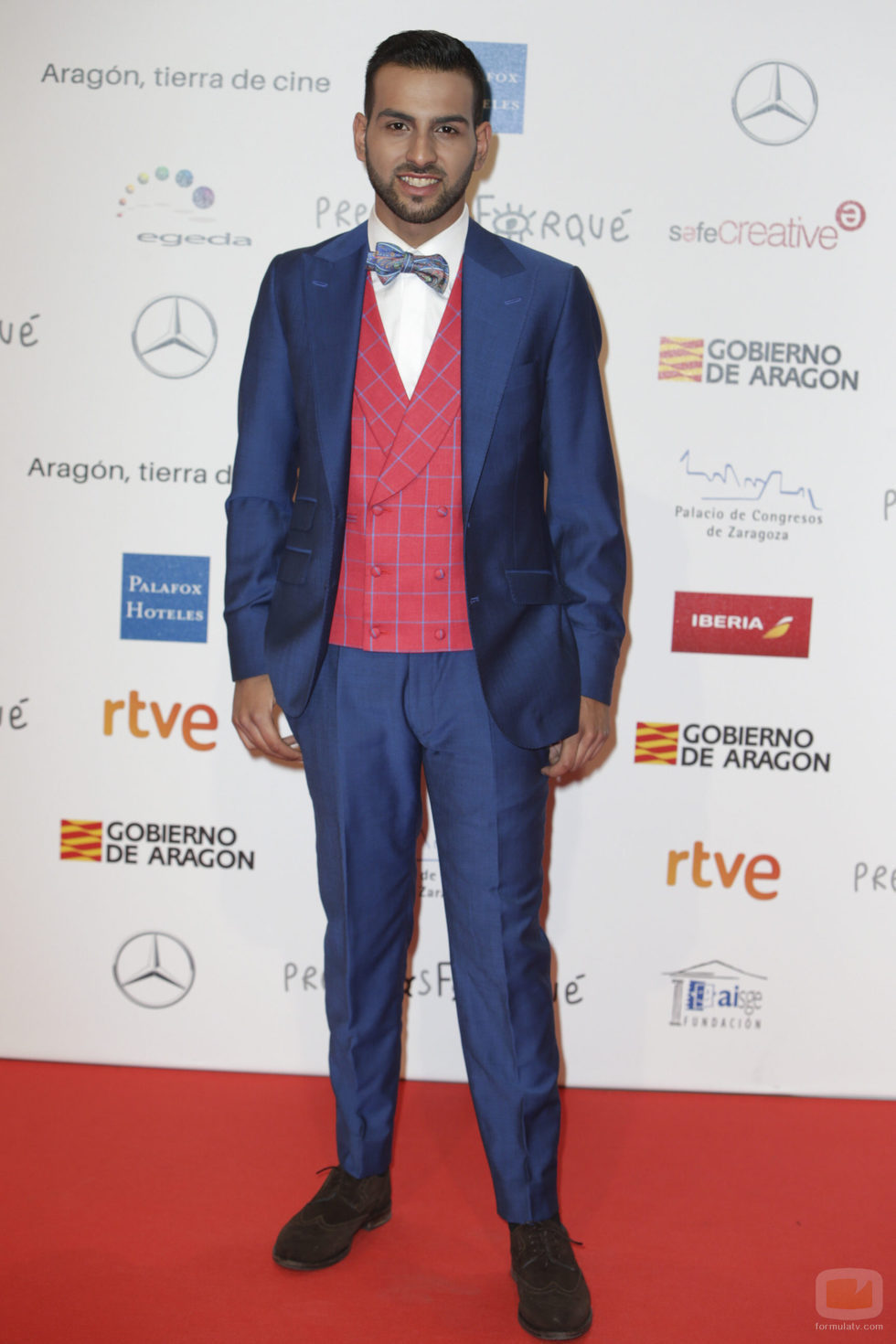 Juan Antonio ('OT 2017') en los Premios Forqué 2018