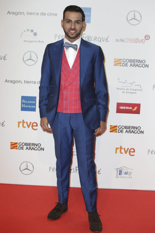Juan Antonio ('OT 2017') en los Premios Forqué 2018