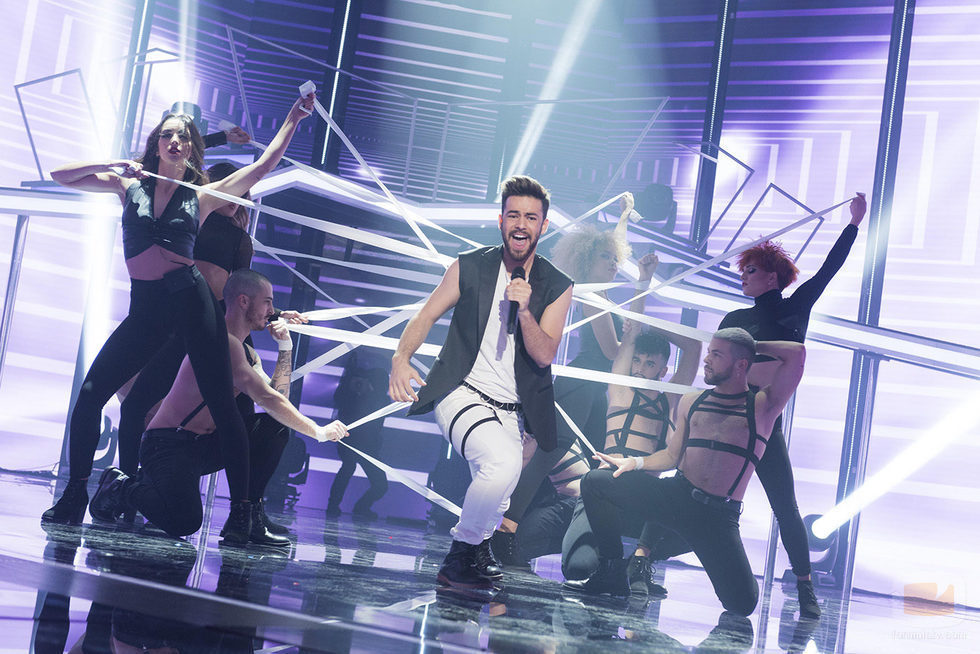 Agoney canta "Eloise" en la Gala 11 de 'OT 2017'