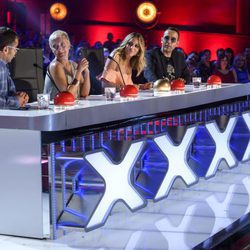 El jurado de la tercera edición de 'Got Talent España' delibera sobre una de las actuaciones