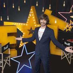 Santi Millán, sonriente, en la tercera edición de 'Got Talent España'