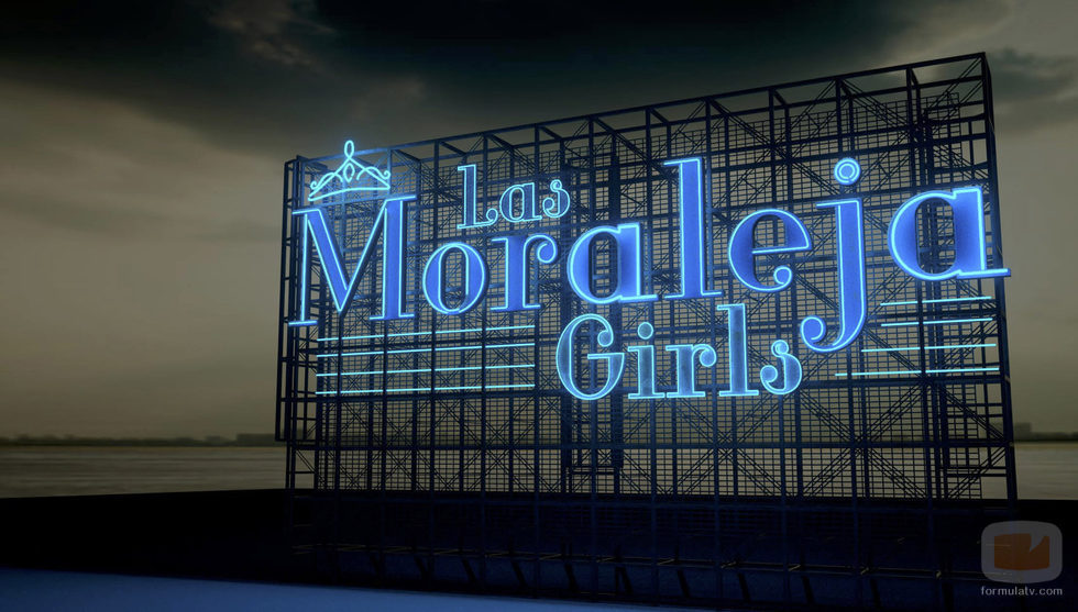 Cartel de las "Moraleja Girls" en 'Los reyes del barrio'