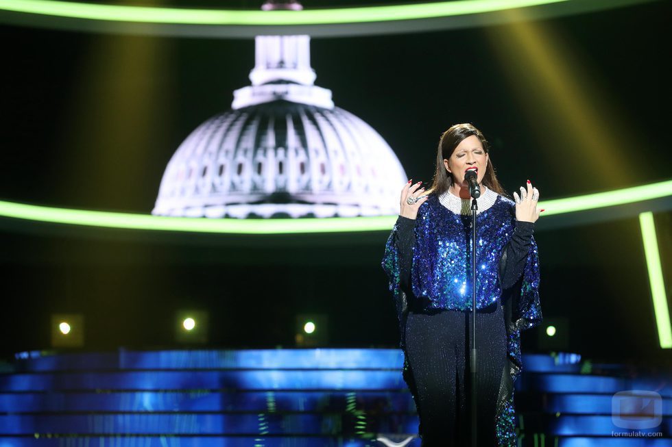 Lucía Jiménez canta "Stay" de Rihanna en la gala 14 de 'Tu cara me suena'