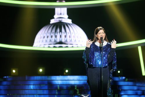 Lucía Jiménez canta "Stay" de Rihanna en la gala 14 de 'Tu cara me suena'