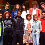Chenoa junto a los participantes de Eurobest 2003