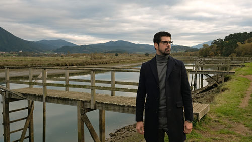 Miguel Ángel Muñoz cerca de una ría en 'Presunto culpable'